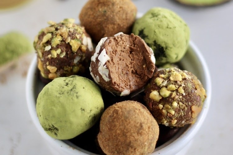 Dark Chocolate Avocado Truffles