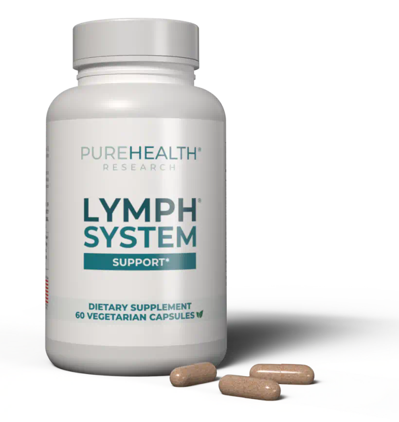 Lymph System Support supplement bottle