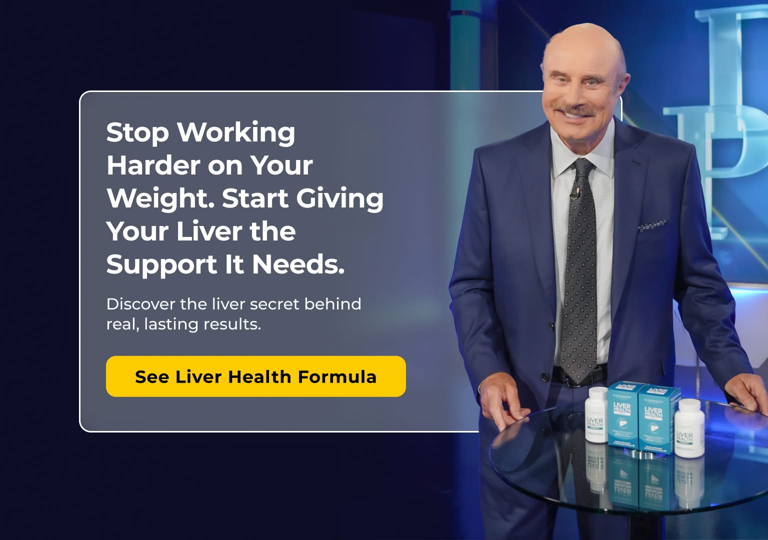 Hero banner featuring Dr. Phil